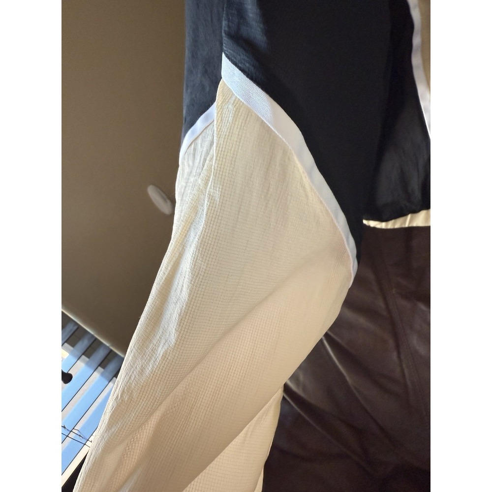 Zyia Active Tan and Black Block Windbreaker‎ Jacket Womens Size XL Lightweight - Picture 3 of 4